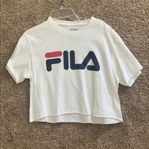 really cute fila crop